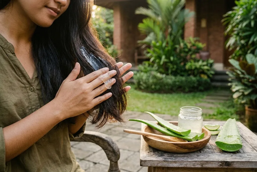 manfaat lidah buaya untuk rambut