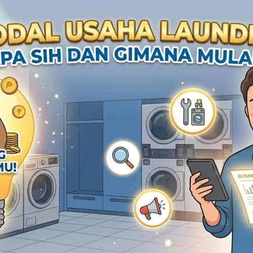modal usaha laundry