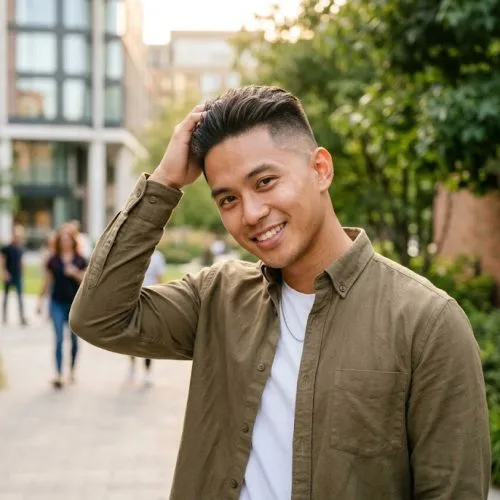 model rambut pria pendek