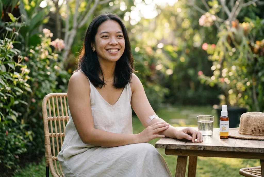 pantangan setelah suntik putih