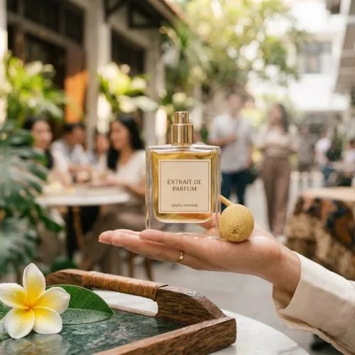 parfum wanita yang tercium dari jarak jauh