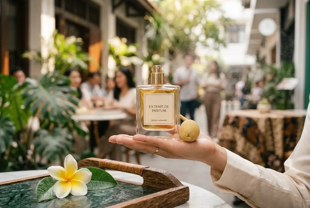 parfum wanita yang tercium dari jarak jauh