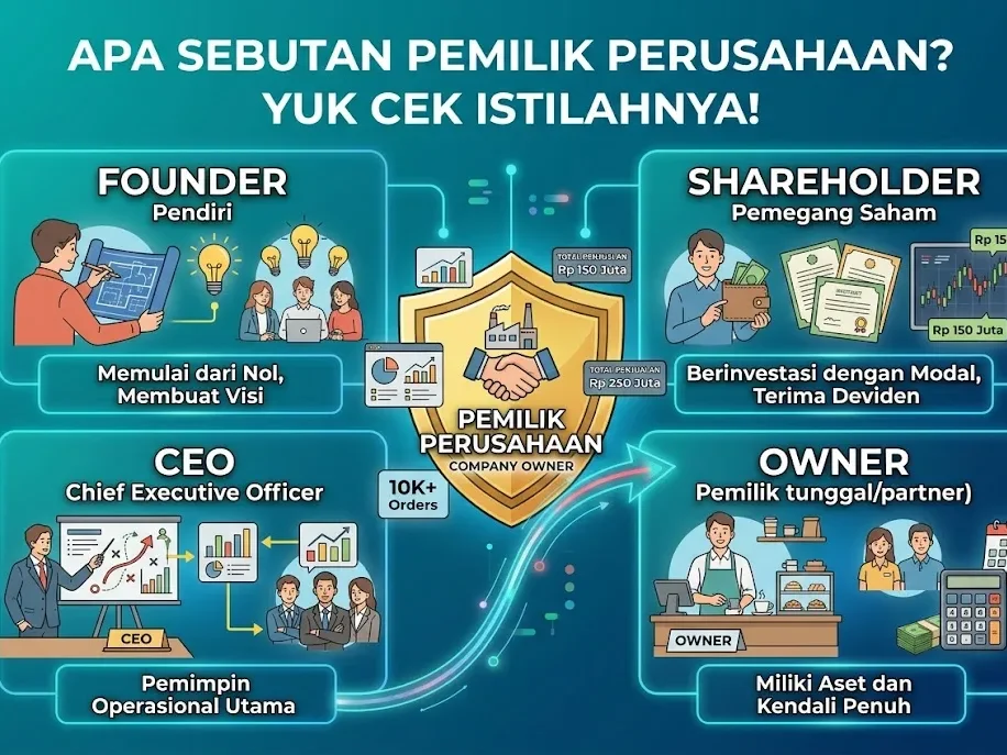 pemilik perusahaan disebut