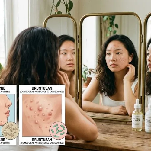 perbedaan fungal acne dan bruntusan