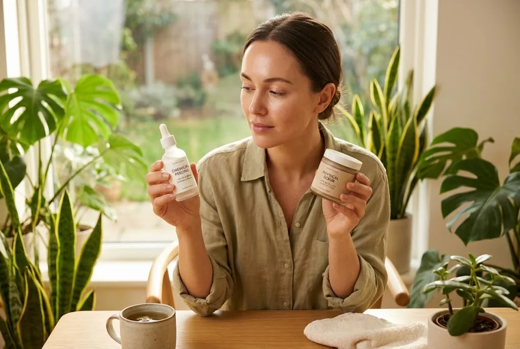 perbedaan peeling dan eksfoliasi
