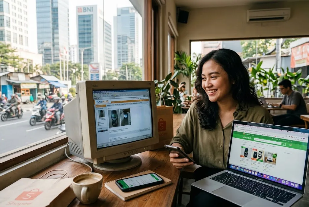sejarah e commerce di indonesia