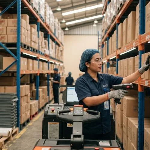 staff gudang adalah