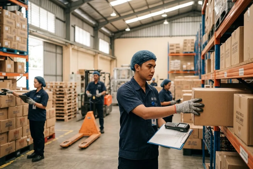 staff gudang adalah