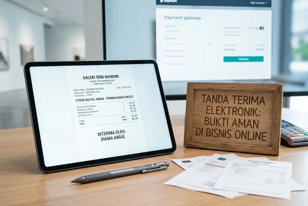 tanda terima pembayaran