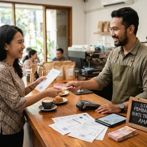 tanda terima pembayaran