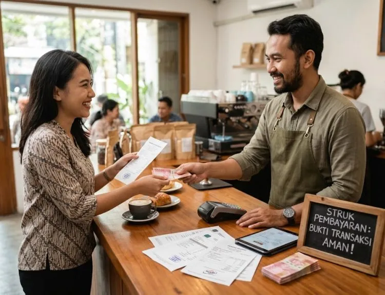tanda terima pembayaran