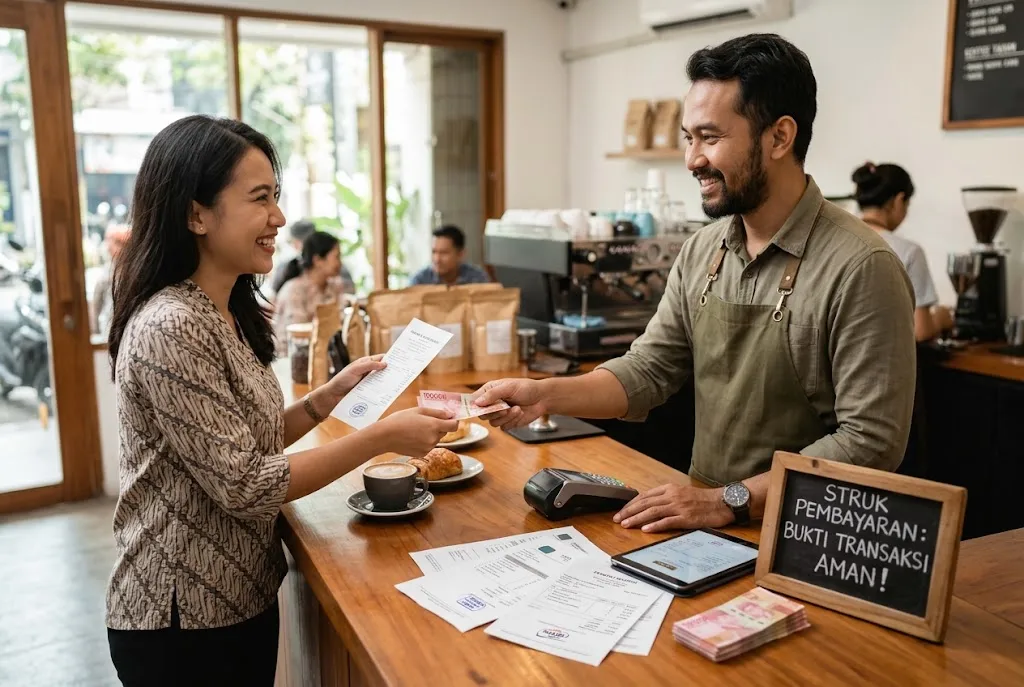 tanda terima pembayaran