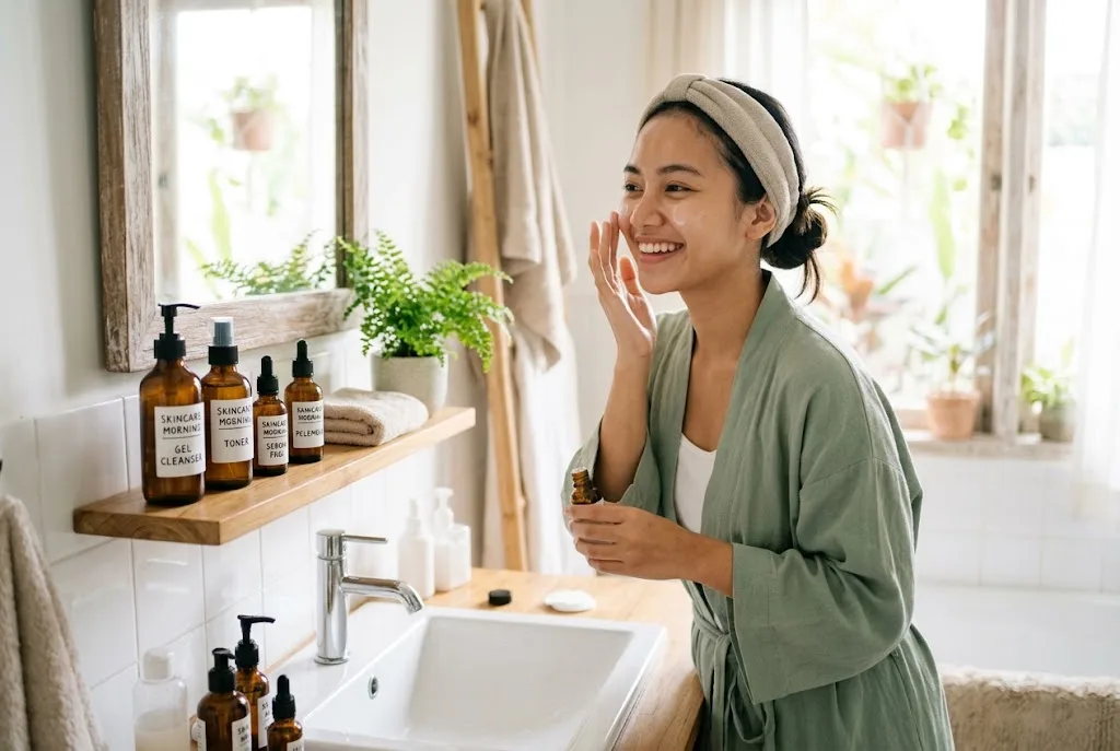 urutan skincare pagi