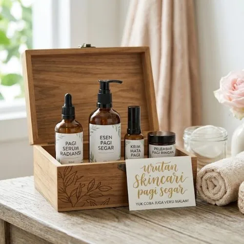 urutan skincare pagi