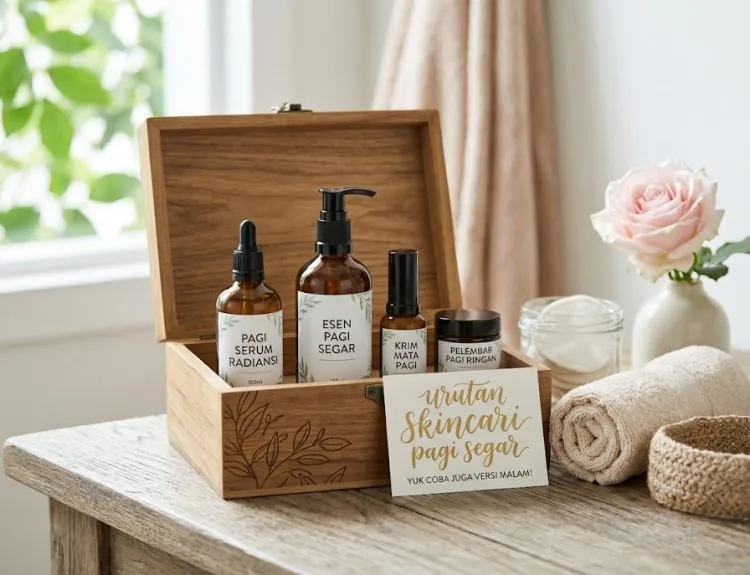urutan skincare pagi