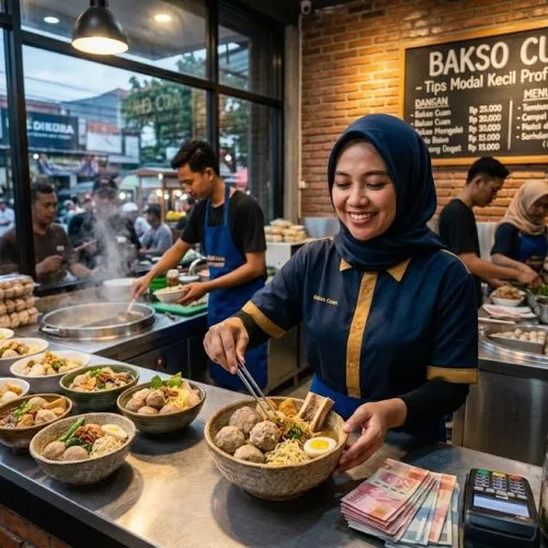usaha bakso