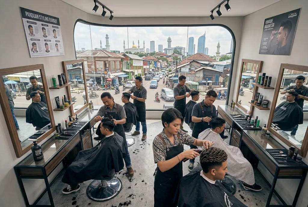usaha barbershop