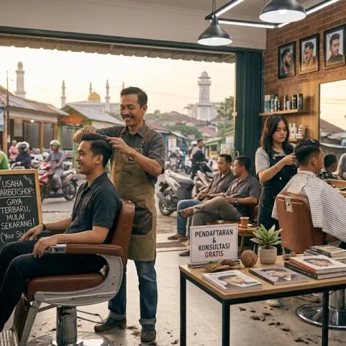 usaha barbershop