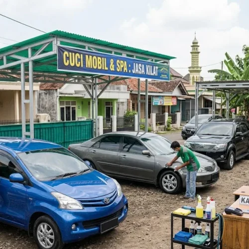 usaha cuci mobil