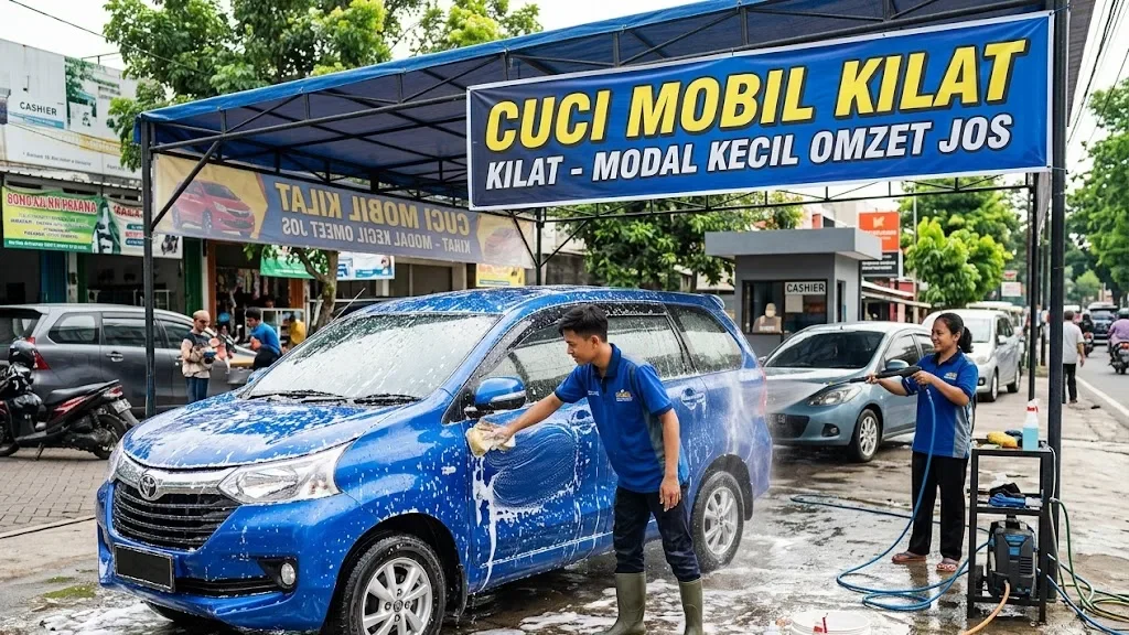 usaha cuci mobil