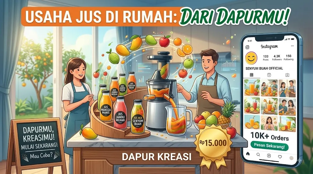 usaha jus buah
