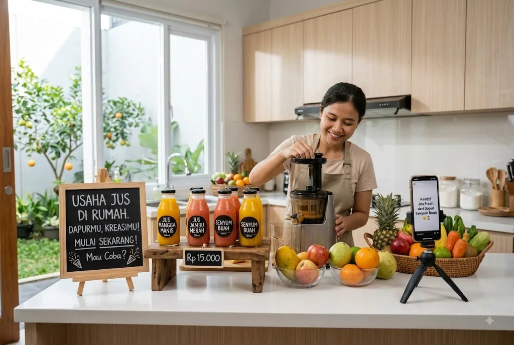 usaha jus buah
