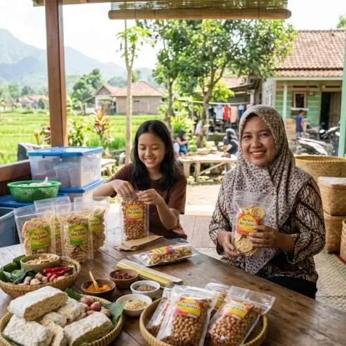 usaha untuk ibu rumah tangga di desa