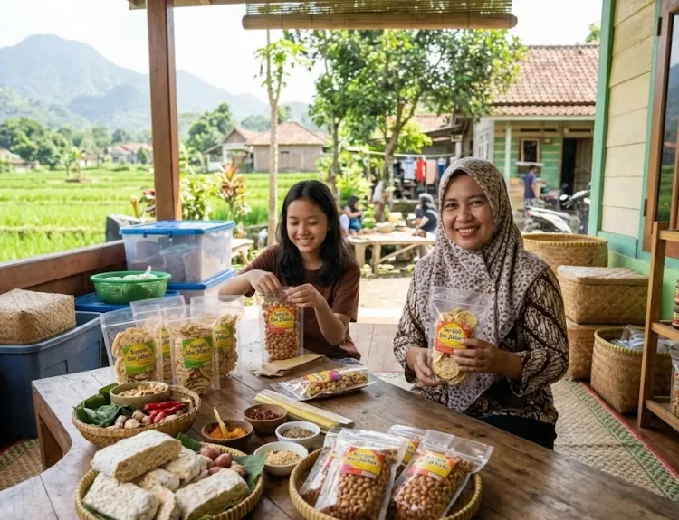 usaha untuk ibu rumah tangga di desa