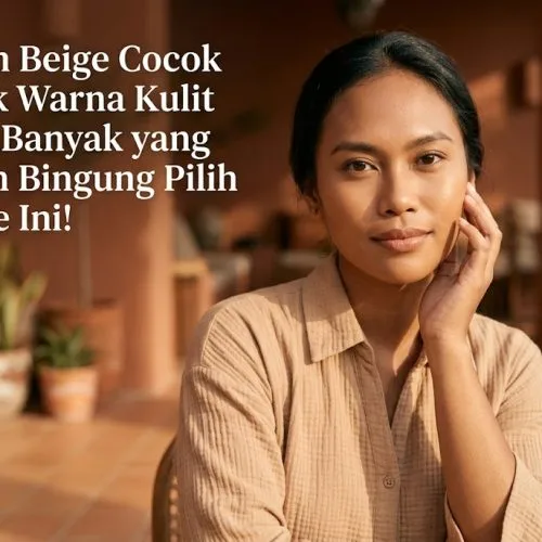 warm beige cocok untuk warna kulit apa