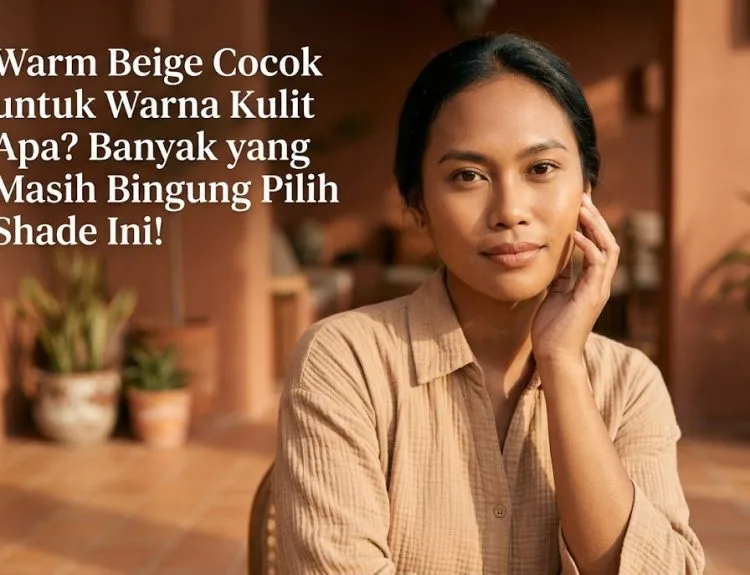 warm beige cocok untuk warna kulit apa
