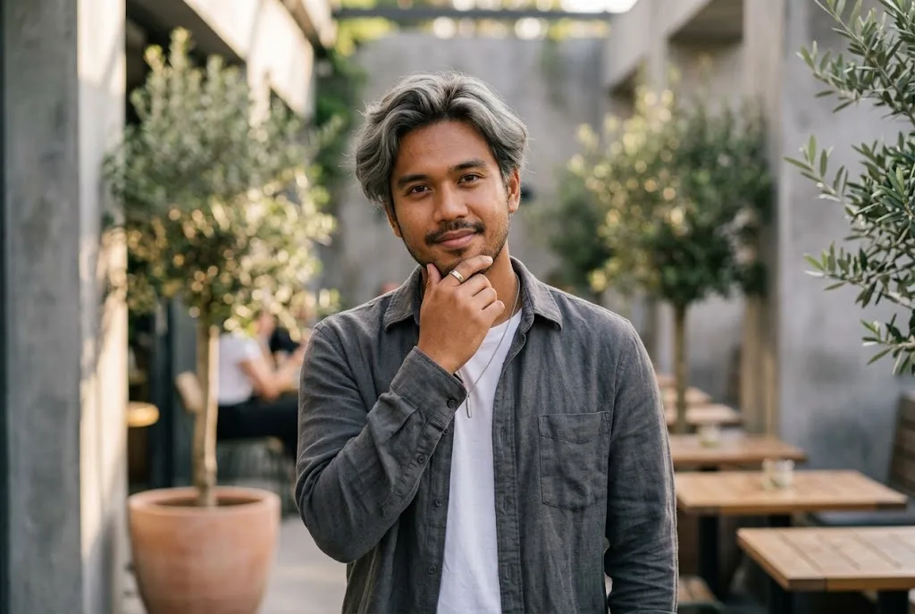 warna rambut untuk kulit sawo matang