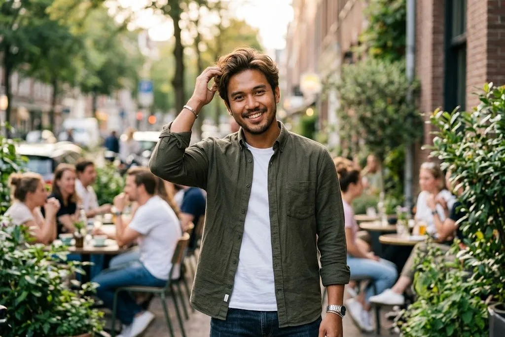 warna rambut untuk kulit sawo matang