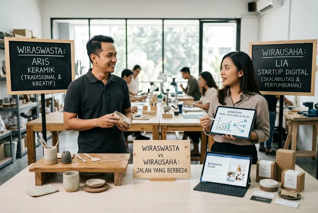 wiraswasta dan wirausaha