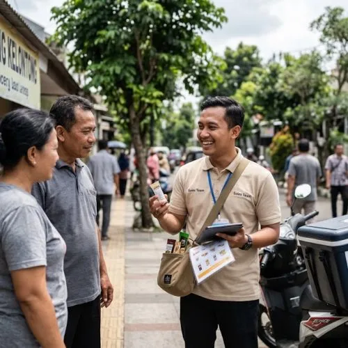 apa itu sales canvasser