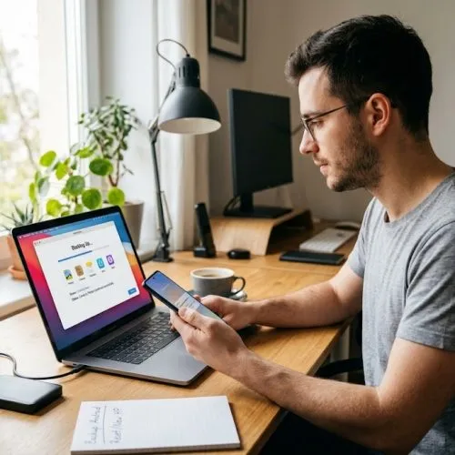 backup android to pc