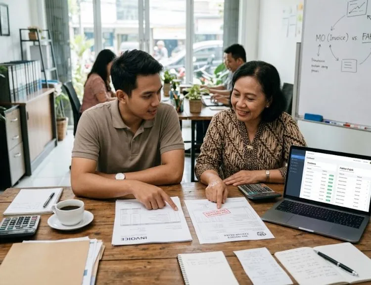 bedanya invoice dan faktur