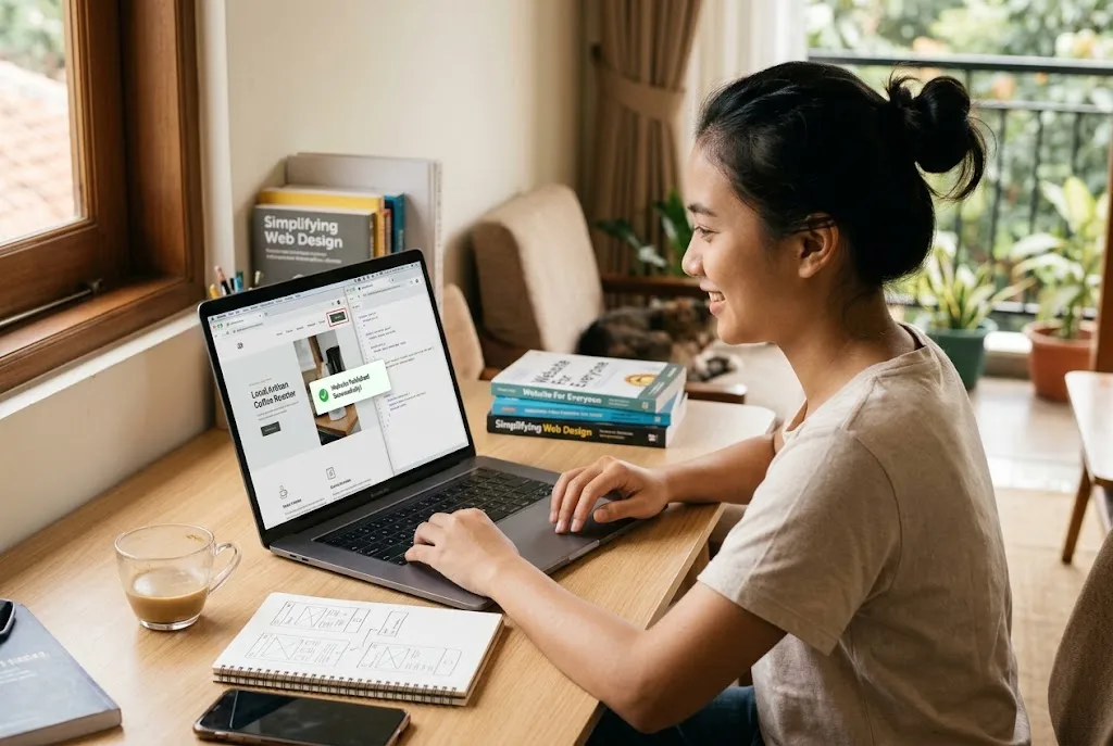 belajar membuat website