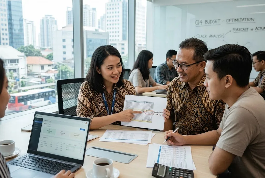 budgetary slack adalah