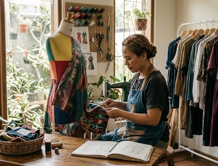 cara produksi baju sendiri
