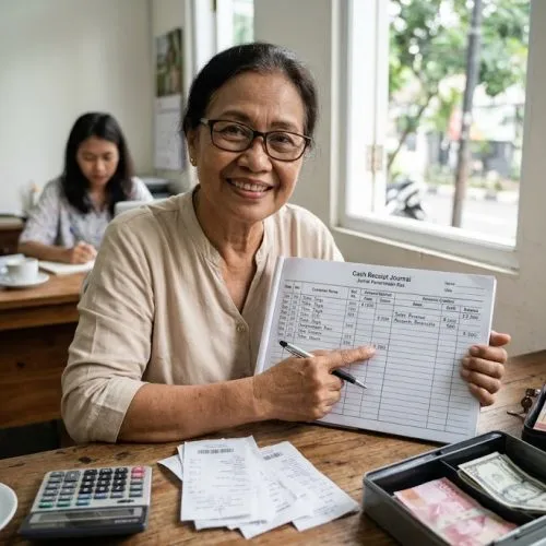 cash receipt journal adalah