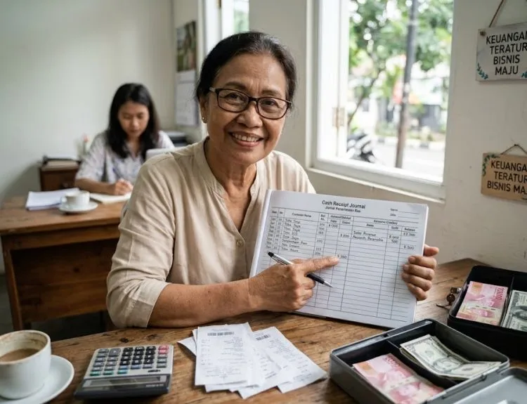 cash receipt journal adalah