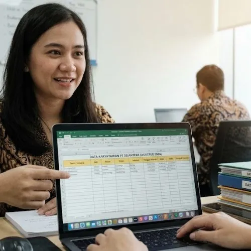 contoh database karyawan