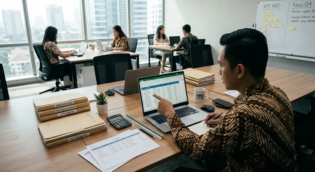 contoh database karyawan