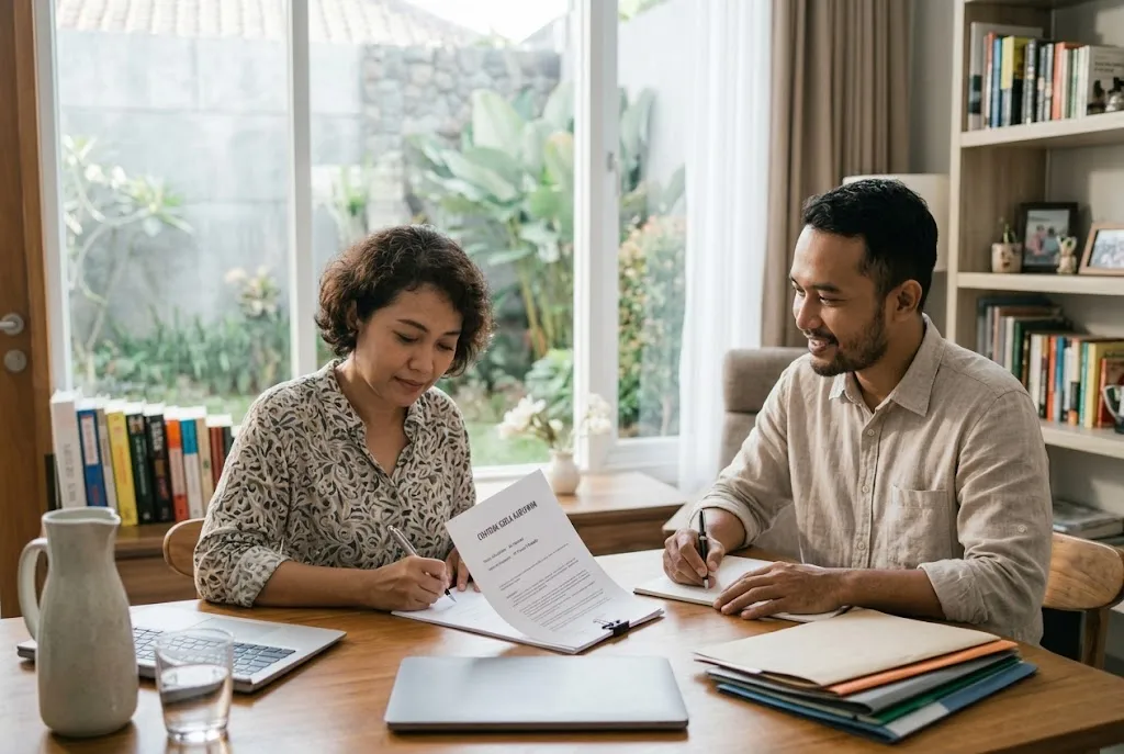 contoh kontrak kerja