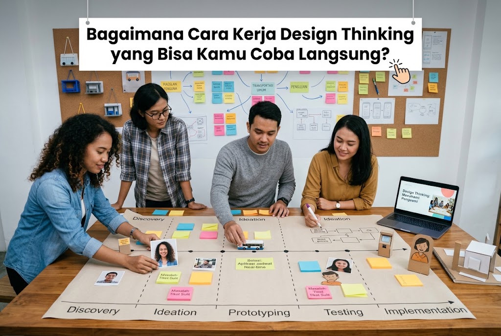 contoh penerapan design thinking
