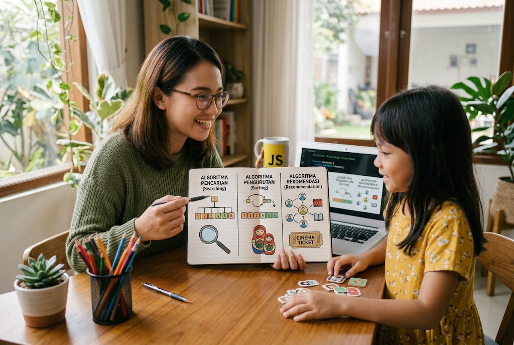 deskripsikan pengertian dari algoritma menurut pemikiran anda