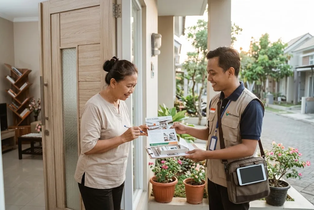 door to door artinya