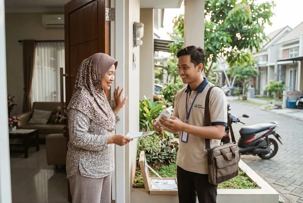 door to door artinya