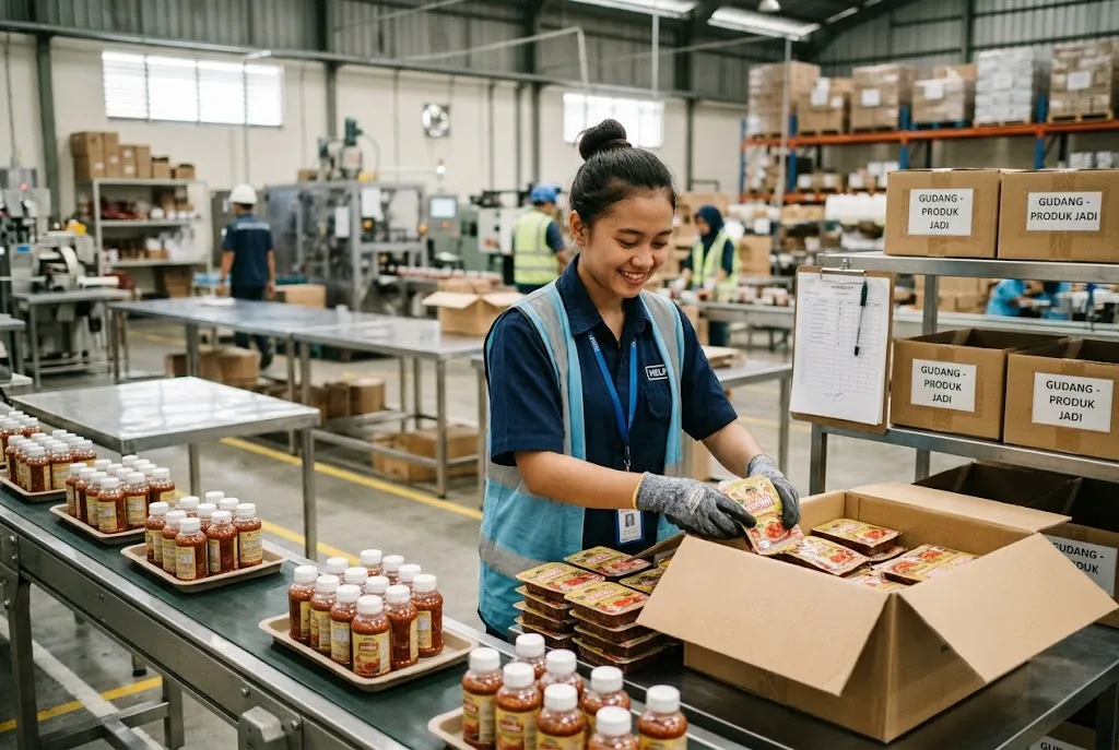 helper produksi adalah