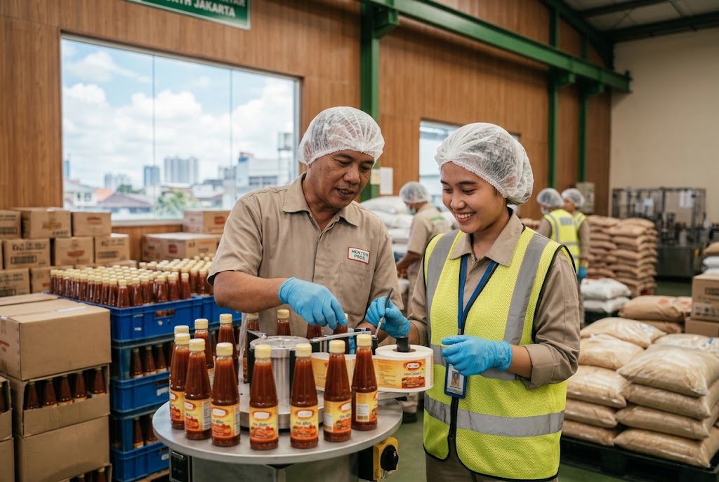 helper produksi adalah